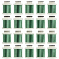 20Pcs 6D8-WS24A-00 4-Stroke Fuel Filter for Yamaha 40-115Hp F40A F50 T50 F60 T60 Engine Marine Outbo