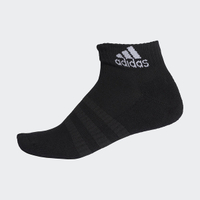 Adidas CUSH ANK 襪子 腳踝襪 腳掌加厚 慢跑 休閒 5入組合 黑【運動世界】DZ9368