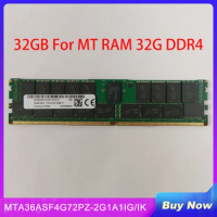 1 PCS 32GB For MT RAM 32G DDR4 2133 ECC REG Memory MTA36ASF4G72PZ-2G1A1IG/IK