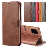 Case For Samsung A71 5G Case Leather Vintage Phone Case On Samsung Galaxy A71 Case Flip Magnetic Wallet Cover A 71 Hoesjes Coque