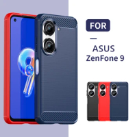 For ASUS Zenfone 9 Case ASUS Zenfone 9 Cover Case Shockproof Soft Silicone Protective Phone Back Cover For Fundas ASUS Zenfone 9