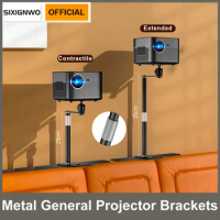 Desktop Slotted Projector Stand Metal Holder Multi-angle Adjustable Projector Bracket for XGIMI h2/XGIMI H3/XGIMI Halo Projector