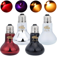 Mentol Kaca UVA Led Pet Pemanasan Lampu Inframerah Boleh laras UVA Hari Malam Bulb E27 25W/50W/75W/1