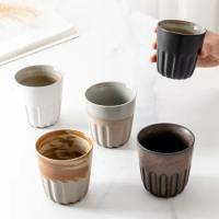 Retro Ceramic Tea Cup Japanese Style Porcelain Teacups Sake Cups Coffee Latte Mug Wine Mug Water Mug Household Afternoon Teacup