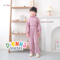 Oneset Anak Dienna / Setelan Anak Rib / Violakids