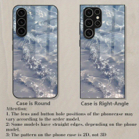 เคสแก้วสองในหนึ่งเดียว ดีไซน์สร้างสรรค์และสง่างาม เหมาะสำหรับ Samsung Galaxy S25, S24, S23, S22, S21