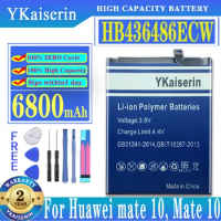 YKaiserin HB436486ECW 6800mAh Battery For Huawei Mate 10 Mate10, Mate 10 Pro Mate10 Pro, Mate 10 Pro Lite, Mate X ALP-AL00