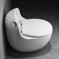 Toilet Side Press Household Siphon Water-Saving Seat Toilet Toilet One-Piece Closet