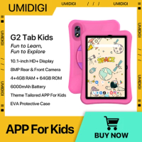 [2023 NEW] UMIDIGI G2 Tab Kids Tablet Android 13 Quad Core 4GB 64GB 10.1 Inch WIFI 6 6000mAh Children Tablets For Learning