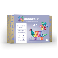 【Connetix 磁樂】32片 粉彩迷你創意組(STEAM 玩具)