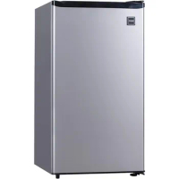 Mini Refrigerator, Compact Freezer Compartment, Adjustable Thermostat Control, Reversible Door, Ideal Fridge，3.2 Cubic Feet