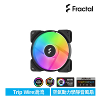 【Fractal Design】Aspect RGB 12cm 散熱風扇-黑