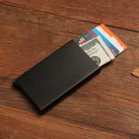卡包/零錢包 防消磁信用卡盒NFC金屬銀行防盜刷RFID卡片收納盒卡包男屏蔽閃付【HZ63268】