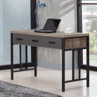 Homelike 韋斯特4尺三抽書桌-120x60x83cm 辦公桌 工作桌 書桌 電腦桌 教師桌
