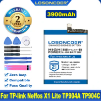 100% Original LOSONCOER 3900mAh NBL-38A2500 Battery For TP-link Neffos X1 Lite TP904A TP904C