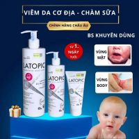 Latopic Chính Hãng Kem Dưỡng Ẩm Cho Bé Viêm Da Cơ Địa Chàm Sữa Giảm Ngứa Phục Hồi Da An Toàn