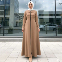 sintia dress series  zipper asri Wanita Muslim Dewasa Remaja Mutiara Syari Mewah Maxi Lebaran Pesta 