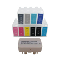 Europe T46S T46Y T47A Refillable Ink Cartridge No Chip Or Chip Reset For Epson SureColor SC-P700 SC-P900 P700 P900 Printers