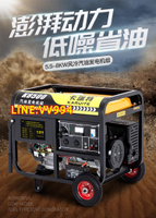 特價✅可開統編特惠本田汽油發電機220V家用小型單相3KW568千瓦三相380V迷你戶外靜音