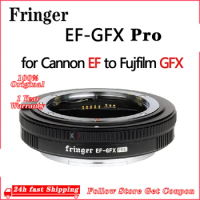 Fringer EF-GFX Pro Lens Adapter Auto focus Adapter for Canon SIGMA TAMRON Lens to Fuji GFX FX100 GFX100S GFX50S Mount Cameras