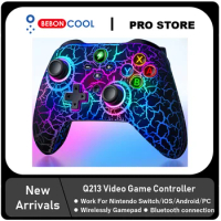 BEBONCOOL Q213 Wireless Game Controller For Nintendo Switch/Switch OLED/Lite Pro Gamepad For PC/Android/ios/Steam