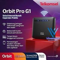 Telkomsel Orbit Pro G1 4G HKM288 Modem Home Router WiFi Dual Band Cat.6 Free Fantasix 150GB PRO G1+1