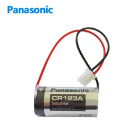 Panasonic CR123A CR17345 With Cable Plug 3V Non Rechargeable Lithium Ion Battery Suitable For Smart Water Meter Customizable
