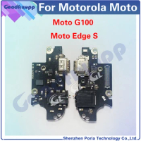For Motorola Moto G100 / Edge S USB Charger Charging Port Dock Connector Flex Cable