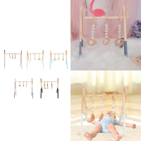Wooden Gymnastics, Play in the Gym, Wooden Baby Activity Center, Montessori Baby Activity Center Gym