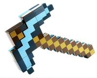 [3美國直購] Mattel FCW14 麥塊 鑽石劍 十字鎬 雙造型 Minecraft Transforming Diamond Sword / Pickaxe