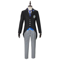 Anime Lawrence Cosplay Costume Public School Jacket pants shirt Outfit For men Herman Gregory Halloween Carnival Demon Suit
