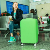 蒐藏家-L號糖果色彈力行李箱保護套 (適合26~30吋) 拉桿旅行箱防塵罩 加厚耐磨