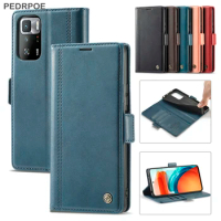 Luxury Flip Wallet Phone Case For Xiaomi Redmi Note10 Pro Max Leather Card Stand Slot Cover redmi note 10 10S 5G Protect Coque