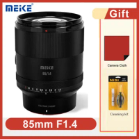 Meike Full Frame 85mm F1.4 Auto Focus Large Aperture Portrait Lens (STM Motor) for Sony E Nikon Z Canon RF PL Mount