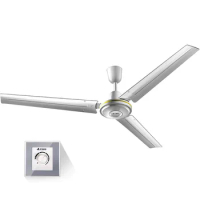 220V 80w FZ5610 Electric ceiling fan 56inch 1.4m Copper motor 270m³/min Metal fan blade Stepless speed regulation big wind