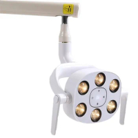 Led Chair Spare Parts Curing Light China Equipment Electric Metal Ce 18W LED Lamp C6 Oral Light 5pcs
