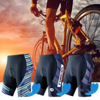Bike Shorts Quick Dry Short Pants Letter Geometric Print Bike Shorts
