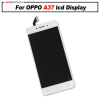A37 For OPPO A37 LCD Display Touch Screen Digitizer Assembly Replacement Parts with frame For oppo A37M