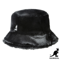 KANGOL-FAUX FUR 漁夫帽-黑色