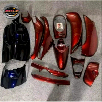 COVER FULL BODI HALUS SCOOPY FI 2013 - 2016 WARNA MOONLIGHT RED