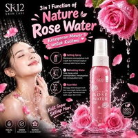 SR12 Nature Rose Water BPOM Original 60ml 100ml - Spray Muka Air Mawar Herbal Penyegar Wajah Toner S