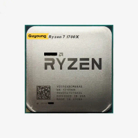 โปรเซสเซอร์ซีออน, Ryzen 7 1700X R7 1700X, 3.4 GHz, พอร์ต AM4, พอร์ตเมนบอร์ด 8 คอร์, YD170XBCM88AE, เ