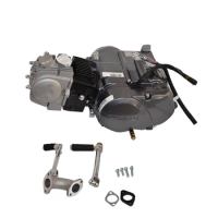 LIFAN LF125 125CC Engine Assy air Cooled Kick Start Semiauto automatic Clutch 4 Speed for Pit bike and Motorcycle Engine