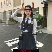 {台灣公司貨 可打統編}迪士尼環球影城圣誕游園穿搭朱迪兔子警官cos衣服成人公主裙秋冬