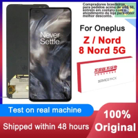 Original 6.44" LCD Replacement For OnePlus Nord AMOLED Display Touch Screen Digitizer Assembly For OnePlus 8 Nord 5G / OnePlus Z