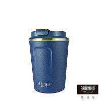 【仙德曼 SADOMAIN】316咖啡直飲保溫杯360cc-藍