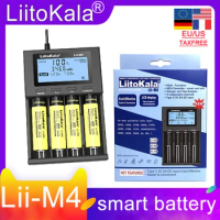 Liitokala Lii-M4 Lii-600 Lii-402 202 Lii-100 Battery Charger, Charging 18650 18350 16340 10440 14500 26650 AA AAA NiMH Battery
