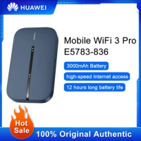 New Huawei Mobile WiFi 3 Pro Router E5783-836 Pocket Wifi Router 4G LTE Cat 7 Mobile Hotspot Wireless modem router 4g sim card
