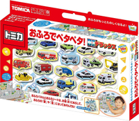 日本代購 TOMICA 多美小汽車 浴室貼遊戲組 DX 洗澡玩具 泡澡玩具 貼紙組 重附黏貼 防水貼紙 交通工具 貼貼樂