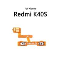 30PCS/Lot For Xiaomi Redmi K40 Game Version K40S / K40 Pro / Mi POCO F3 Volume Button Switch Mute Button On / Off Flex Cable